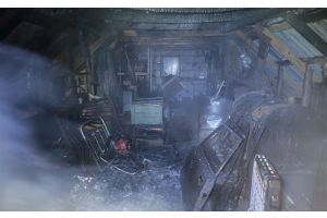 В деревне Загорское горела хозпостройка