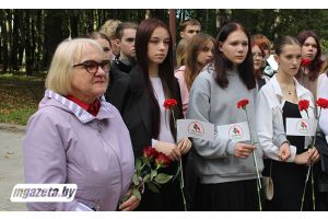 Душ единство и братство сердец: торжественный митинг, посвященный 105-летию белорусского комсомола, прошел в Молодечно