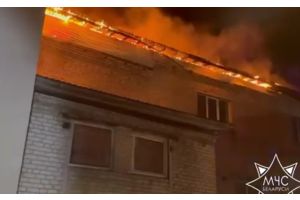 Спасатели ликвидировали пожар в ремонтно-инструментальном цехе в Молодечно