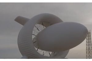 Китайский летающий ветрогенератор успешно совершил свой первый полет