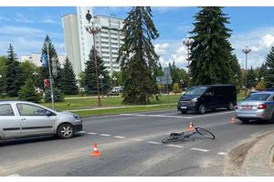 Совершен наезд на женщину-велосипедиста