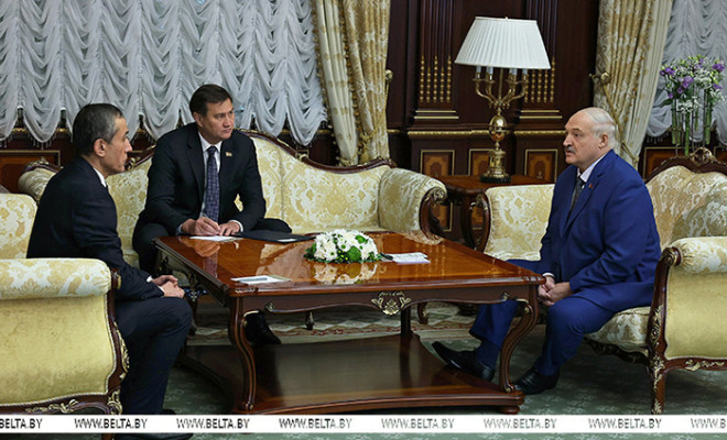 Лукашенко уверен в возможности достижения $2 млрд товарооборота между Беларусью и Узбекистаном