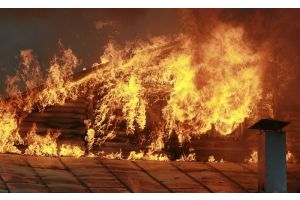 На пожаре в Раёвке погиб человек