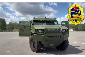 Бронеавтомобиль с дистанционным управлением разработали в Беларуси