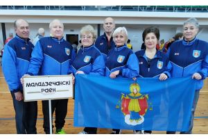 Ветераны спорта Молодечненского района завоевали 5 медалей