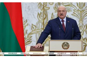 Ровно год назад прошла церемония инаугурации Президента Беларуси