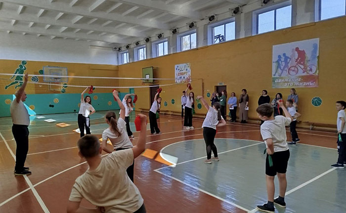 В Полочанской средней школе Молодечненского района состоялась встреча участников районного опорно-методического центра по пропаганде здорового образа жизни